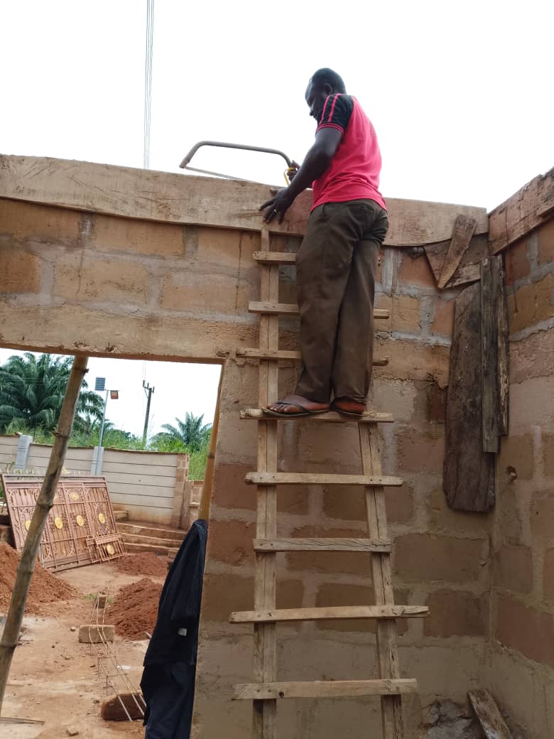 Construction worker on site